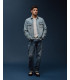Jeans ALEX straight fit con whiskers e rotture