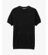 T-shirt in maglia texturizzata