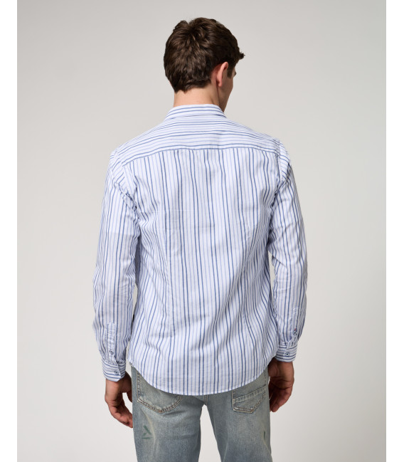 Striped cotton shirt