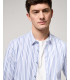 Striped cotton shirt