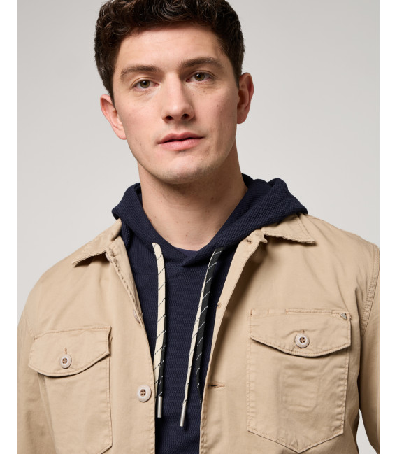 Cotton overshirt