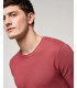 Knit textured t-shirt