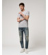 Knit textured t-shirt