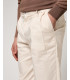 Wide leg trousers with double pleats