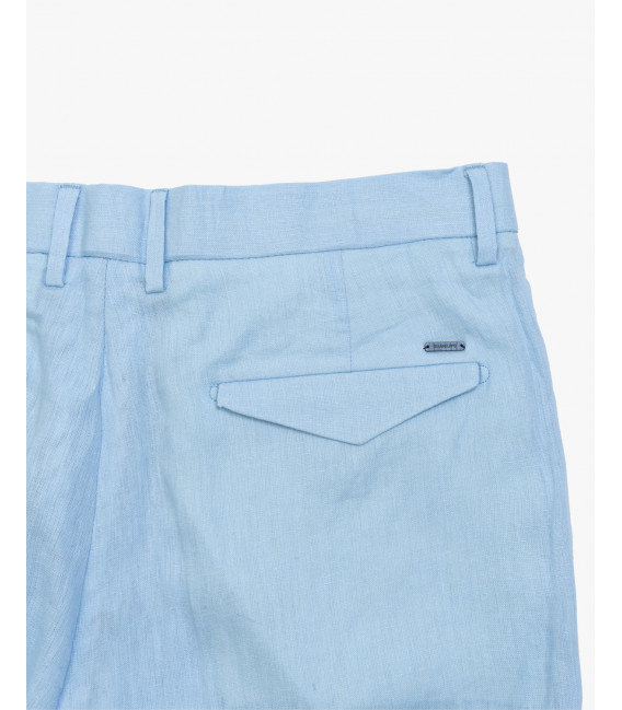 Relaxed fit linen suit
