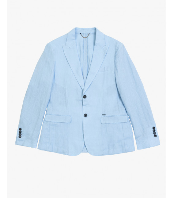 Relaxed fit linen suit