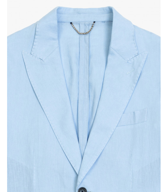 Relaxed fit linen suit
