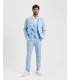 Relaxed fit linen suit