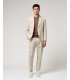 Relaxed fit linen suit