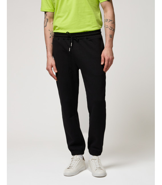 Emboidered logo joggers