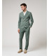 Wrinkle-free suit trousers
