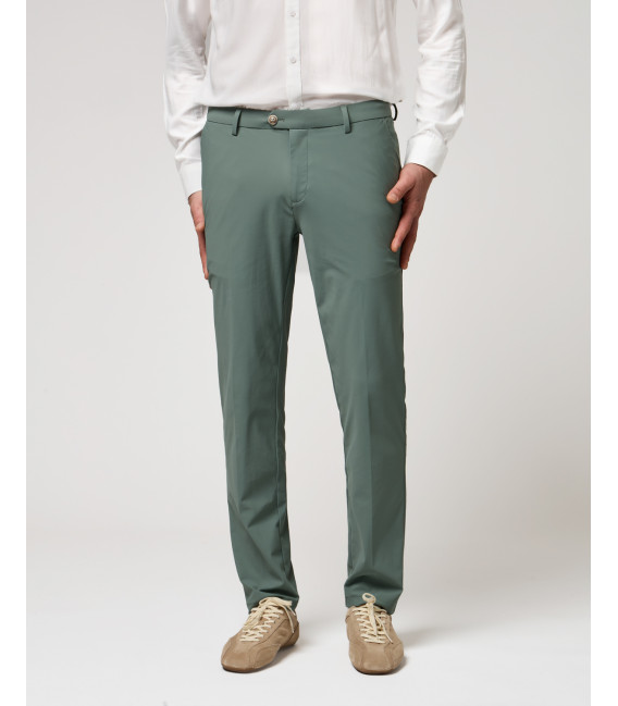 Wrinkle-free suit trousers