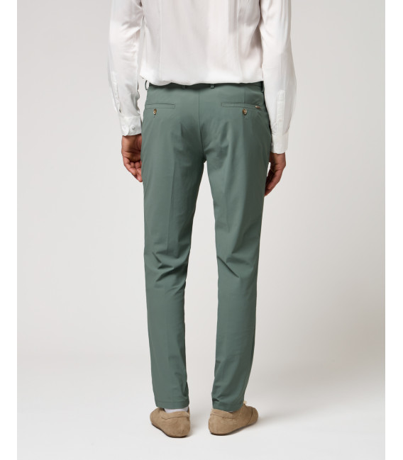 Wrinkle-free suit trousers