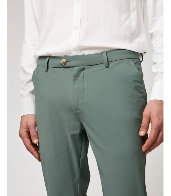 Wrinkle-free suit trousers