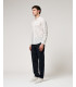 Slim fit micropierced shirt