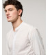 Slim fit micropierced shirt