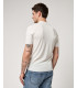 Muscle fit knitted polo shirt