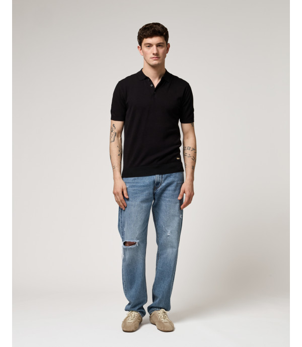 Polo in maglia muscle fit
