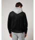 Faux-suede bomber jacket