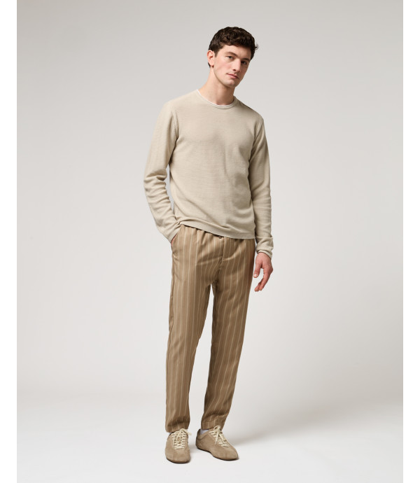 Double hem sweater