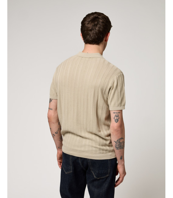 Knit polo