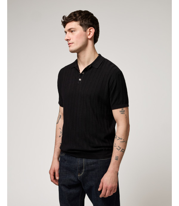 Knit polo