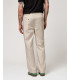 Wide leg drawstring trousers with double pleats