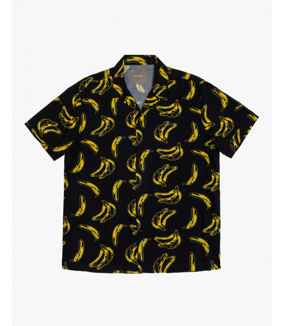 Camicia stampata con maniche corte