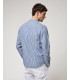 Camicia coreana a righe