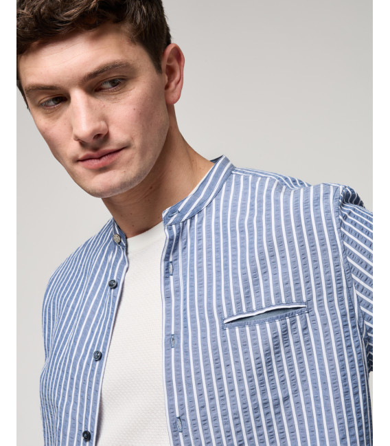 Camicia coreana a righe