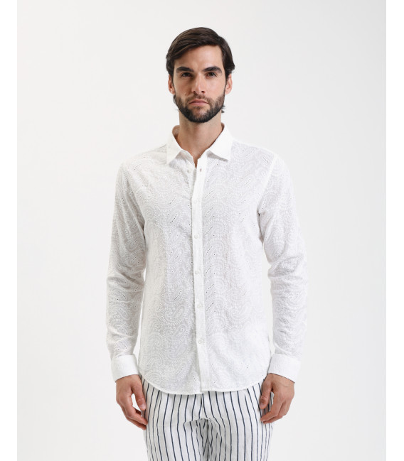 Broderie anglaise shirt