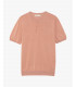 Polo in maglia collo coreano