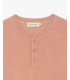 Polo in maglia collo coreano