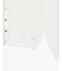 Textured open-knit cardigan