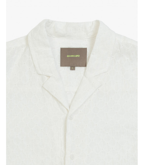Camicia in pizzo sangallo