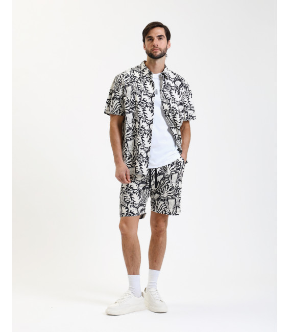 Bermuda casual con stampa all over