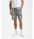 Bermuda casual con stampa all over