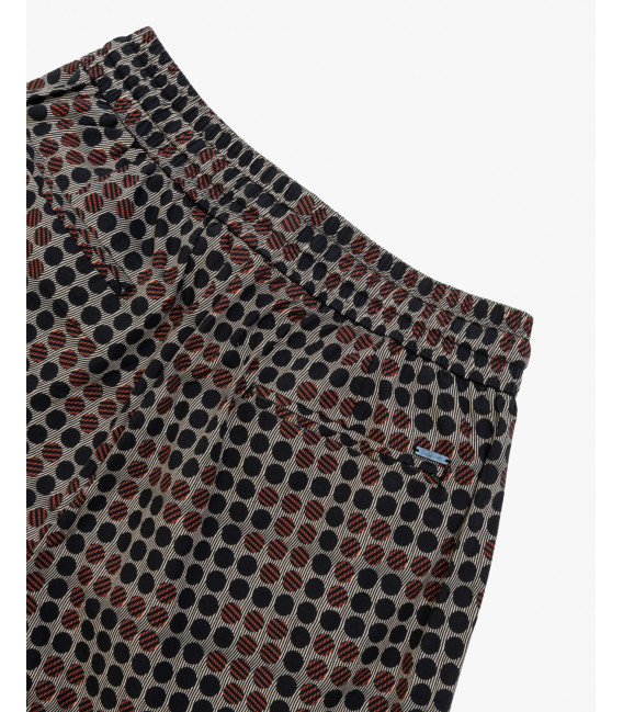 Bermuda casual con stampa all over