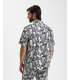 Camicia con stampa all over