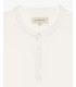 Mandarin collar polo shirt in piquet