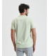 Mandarin collar polo shirt in piquet