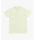 Mandarin collar polo shirt in piquet
