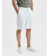 Bermuda joggers con logo ricamato