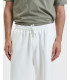 Bermuda joggers con logo ricamato