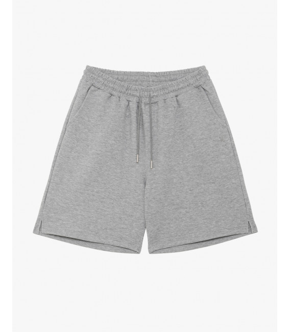 Embroidered logo jogger shorts