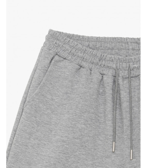 Embroidered logo jogger shorts