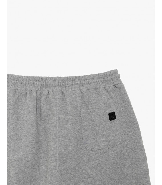 Embroidered logo jogger shorts