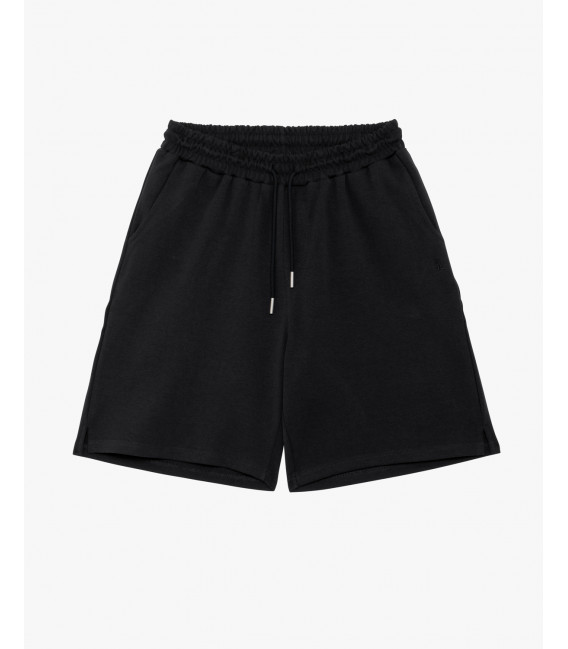 Embroidered logo jogger shorts