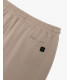 Bermuda joggers con logo ricamato