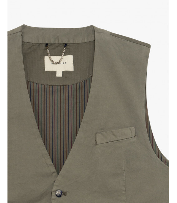 Waistcoat with fancy buttons